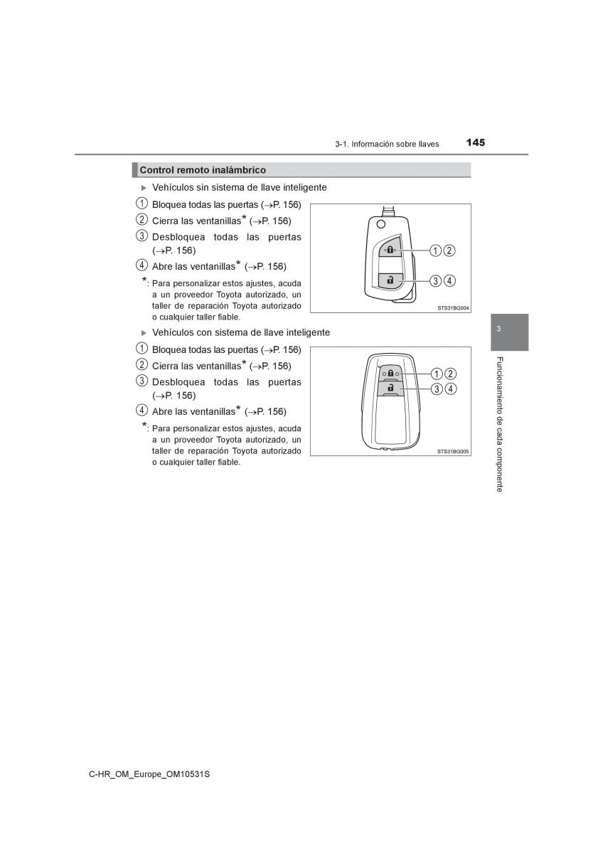 Toyota C HR manual del propietario / page 145