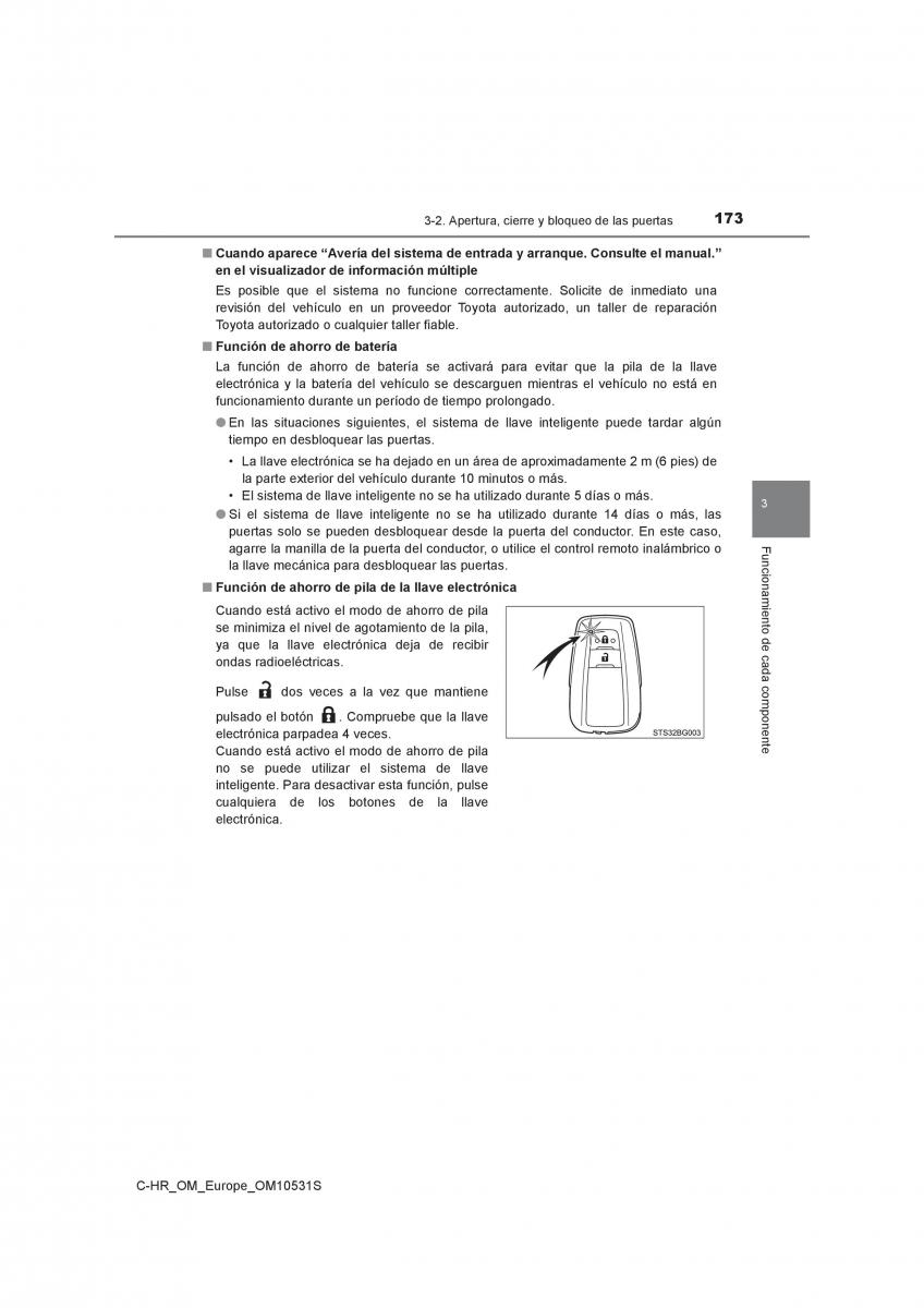 Toyota C HR manual del propietario / page 173