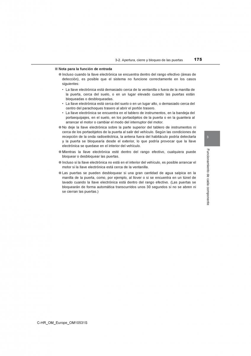 Toyota C HR manual del propietario / page 175