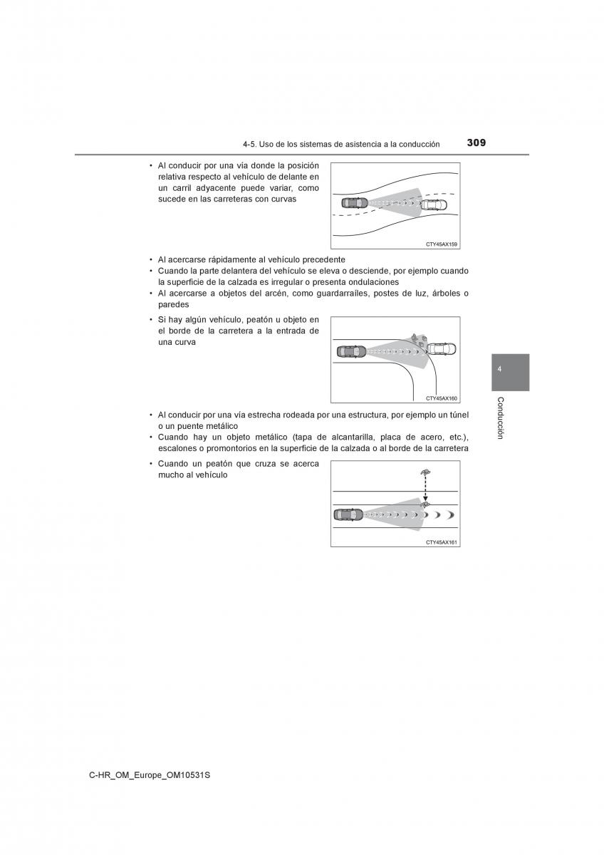 Toyota C HR manual del propietario / page 309