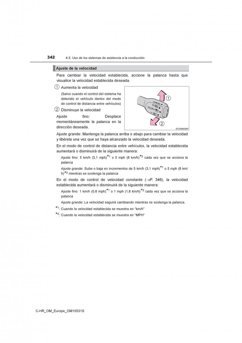 Toyota C HR manual del propietario / page 342