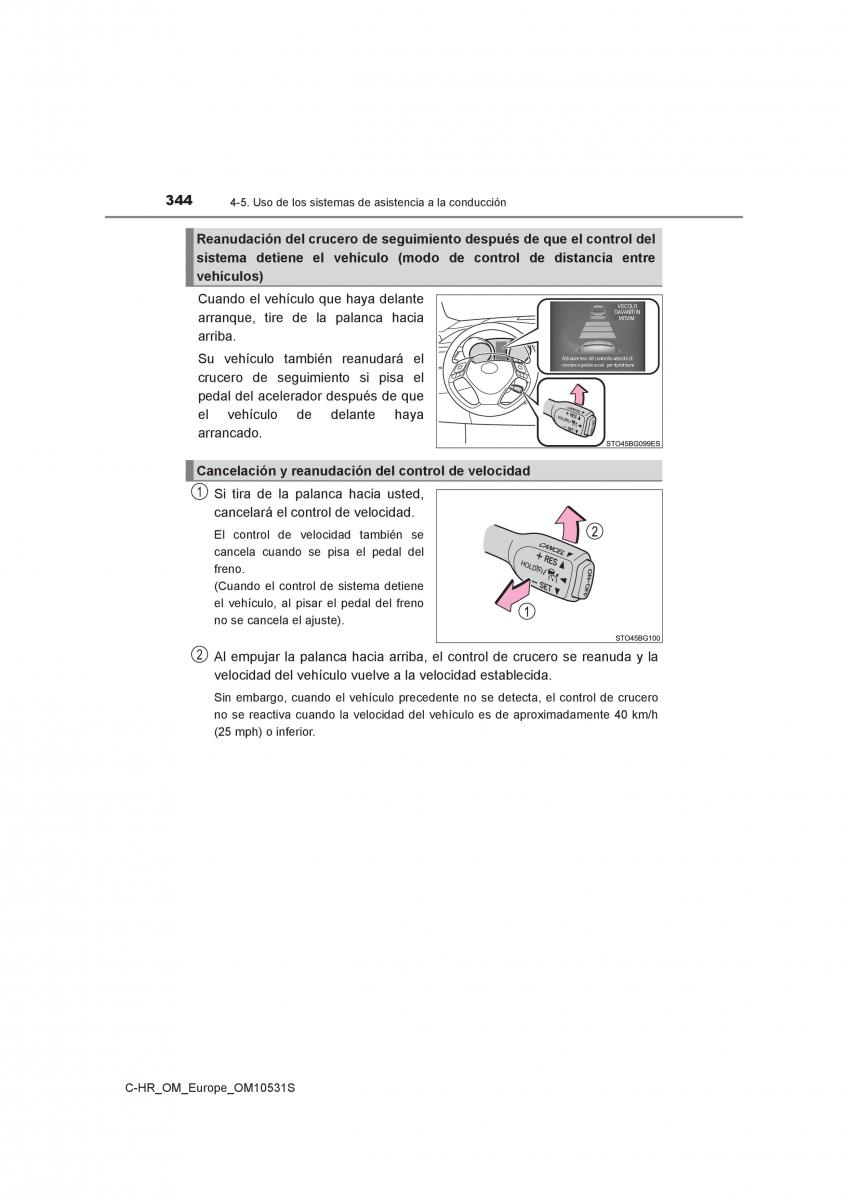 Toyota C HR manual del propietario / page 344