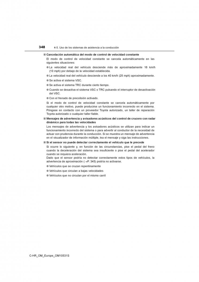 Toyota C HR manual del propietario / page 348