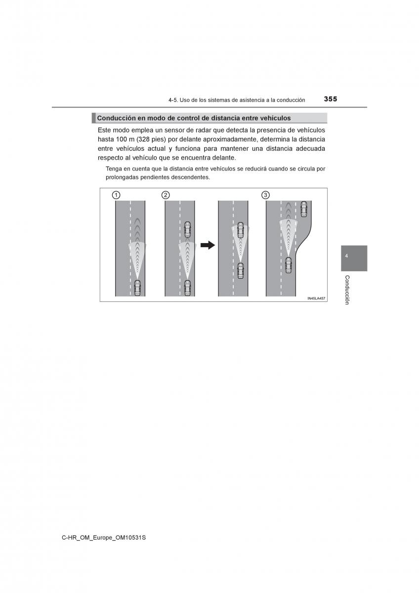 Toyota C HR manual del propietario / page 355