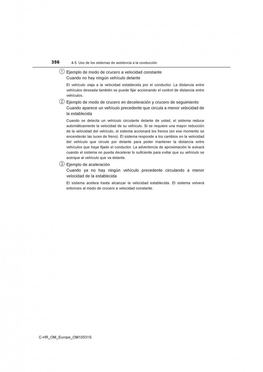 Toyota C HR manual del propietario / page 356