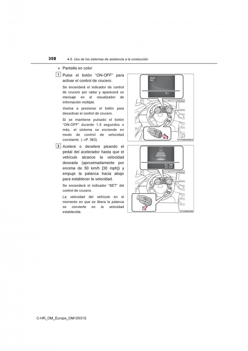 Toyota C HR manual del propietario / page 358