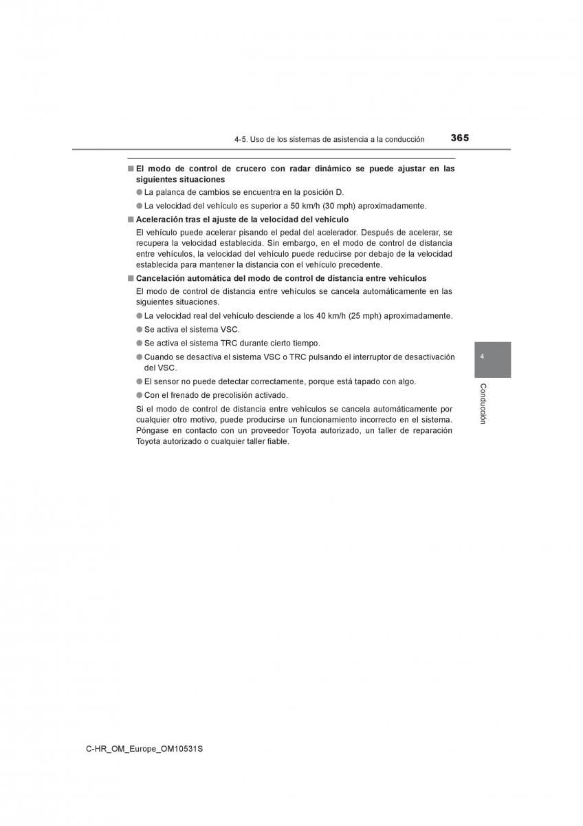 Toyota C HR manual del propietario / page 365