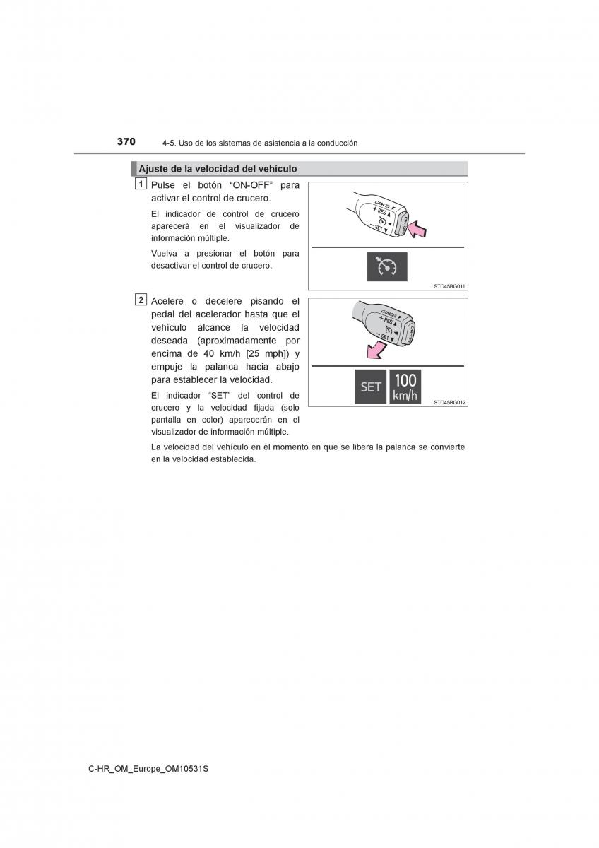 Toyota C HR manual del propietario / page 370