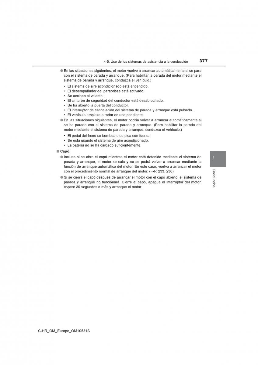 Toyota C HR manual del propietario / page 377