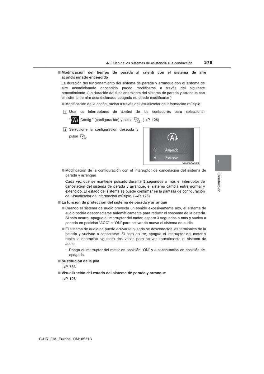 Toyota C HR manual del propietario / page 379