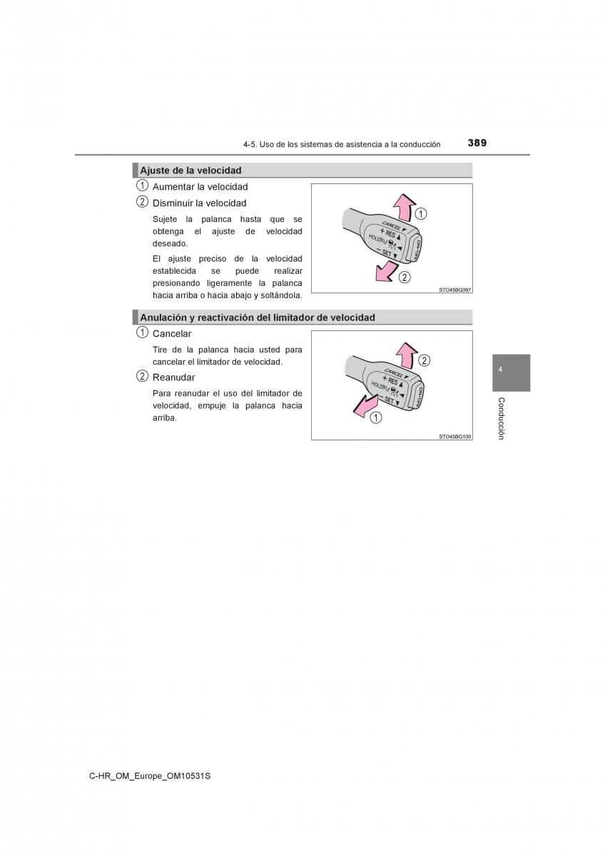 Toyota C HR manual del propietario / page 389