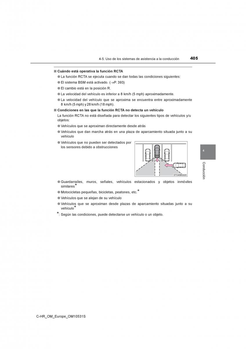 Toyota C HR manual del propietario / page 405