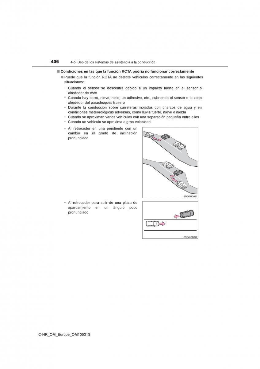 Toyota C HR manual del propietario / page 406