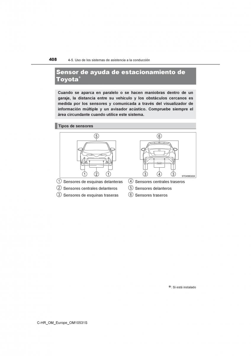 Toyota C HR manual del propietario / page 408