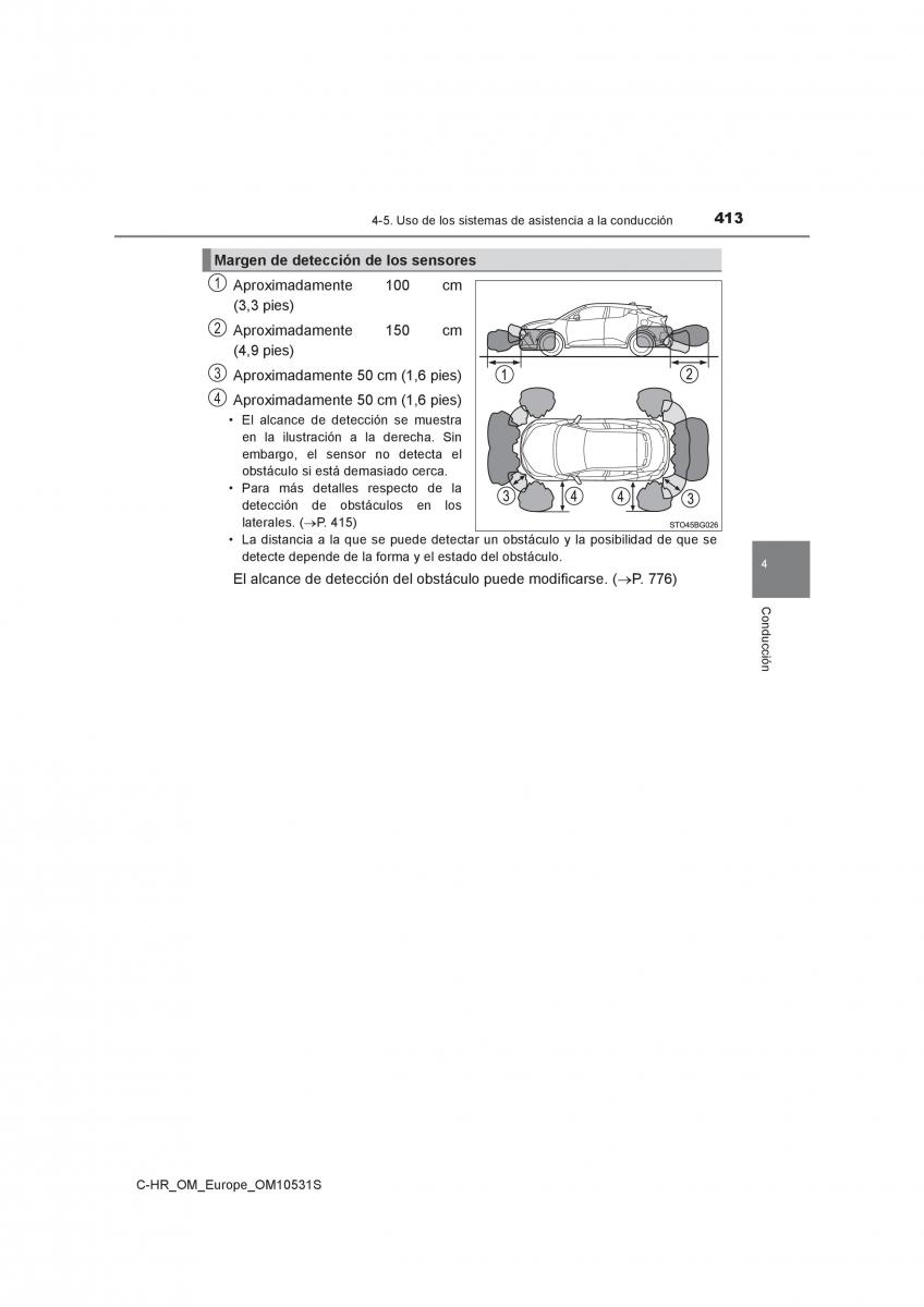 Toyota C HR manual del propietario / page 413