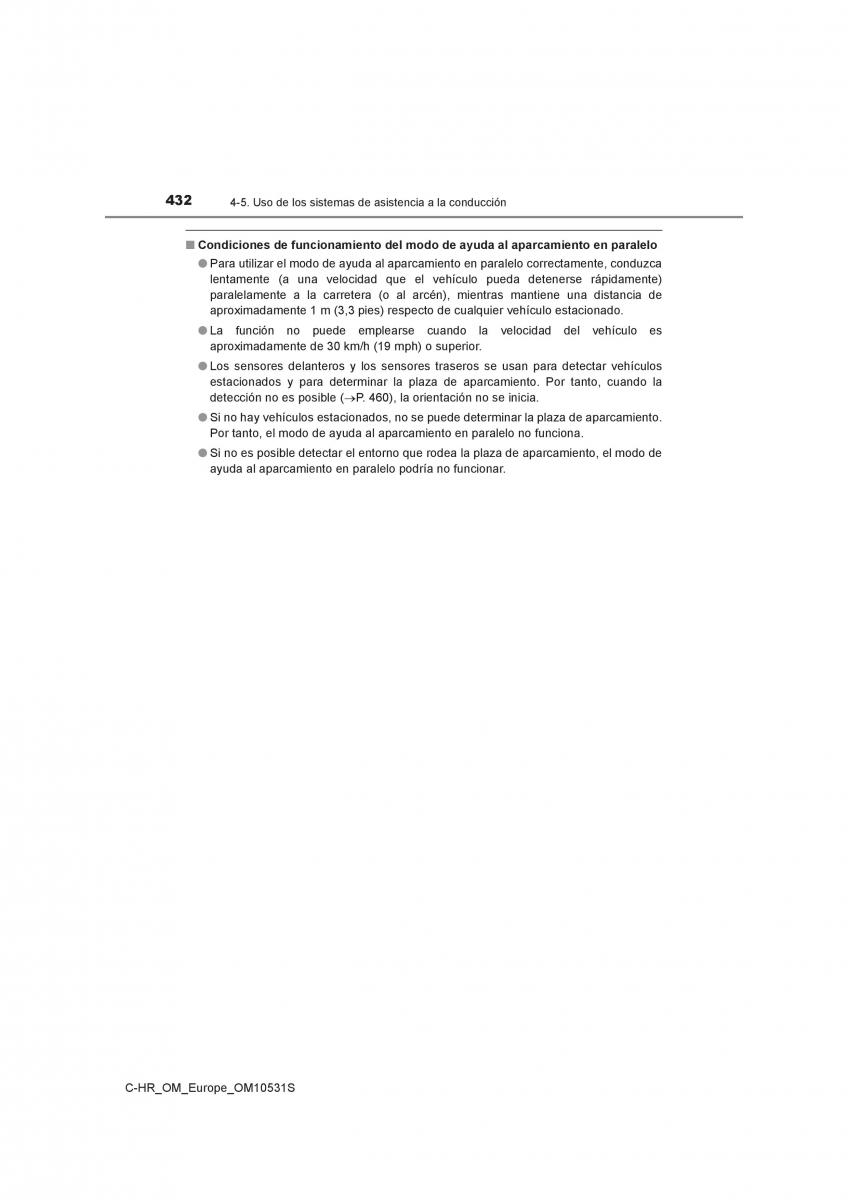 Toyota C HR manual del propietario / page 432