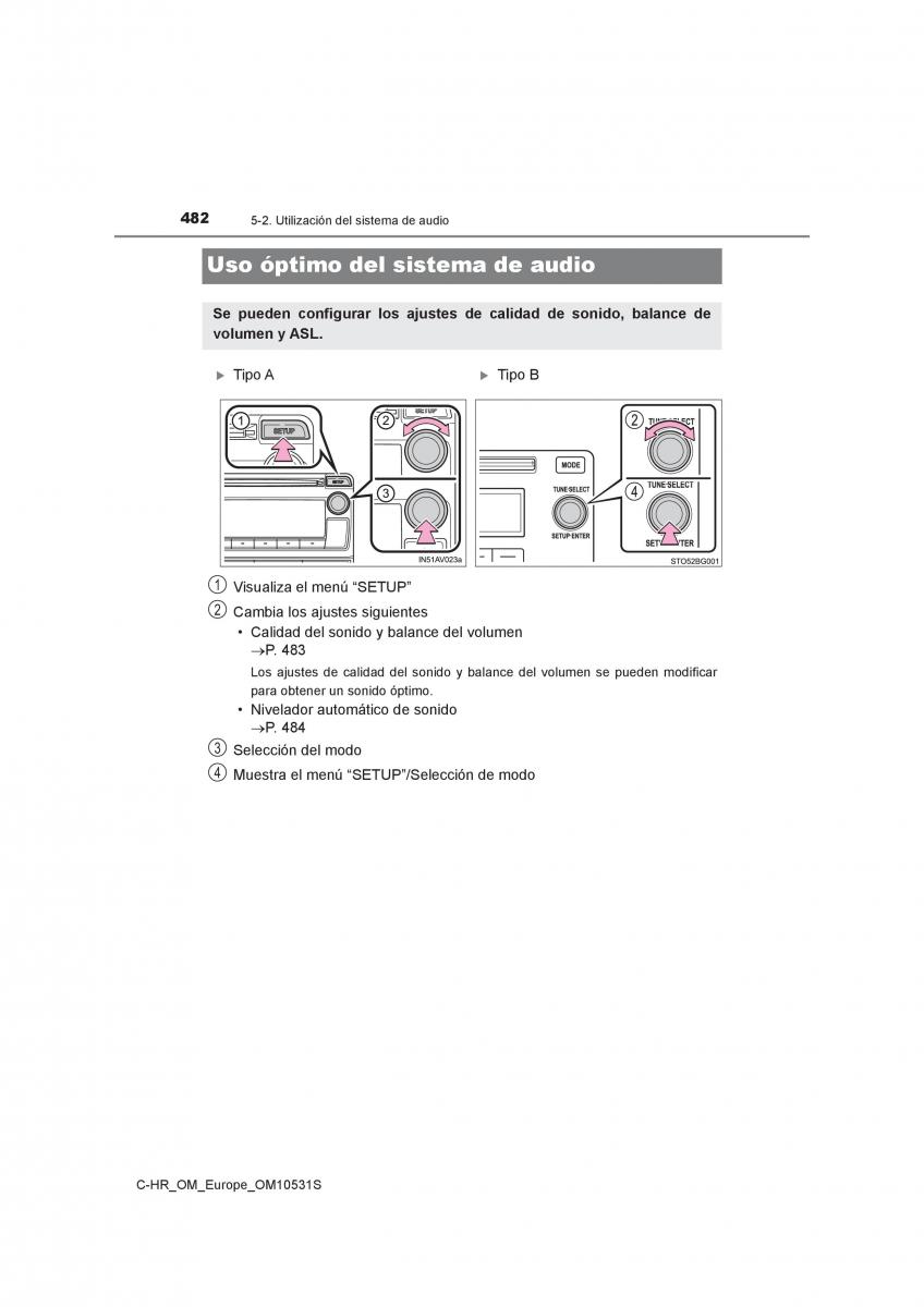 Toyota C HR manual del propietario / page 482