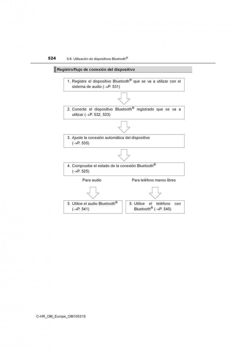 Toyota C HR manual del propietario / page 524