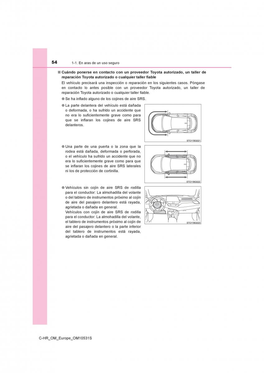 Toyota C HR manual del propietario / page 54