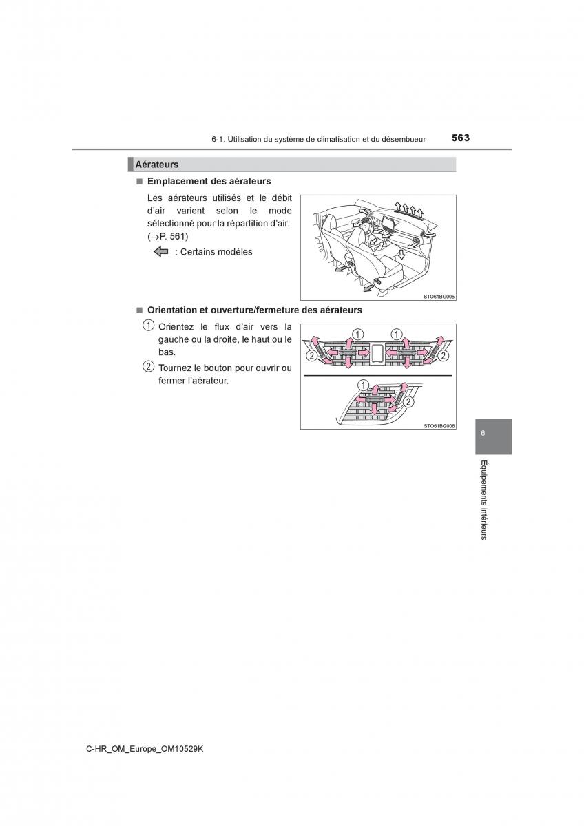 Toyota C HR manuel du proprietaire / page 563