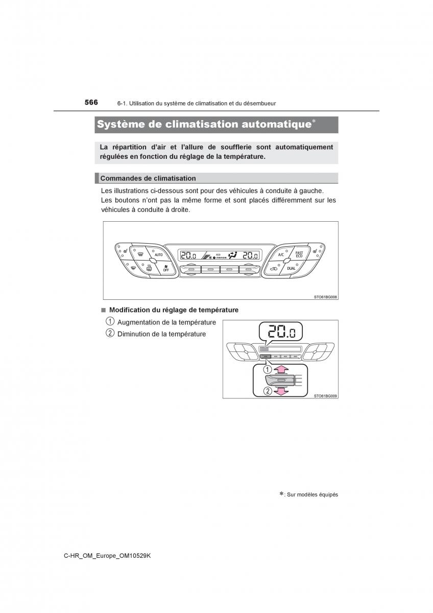 Toyota C HR manuel du proprietaire / page 566