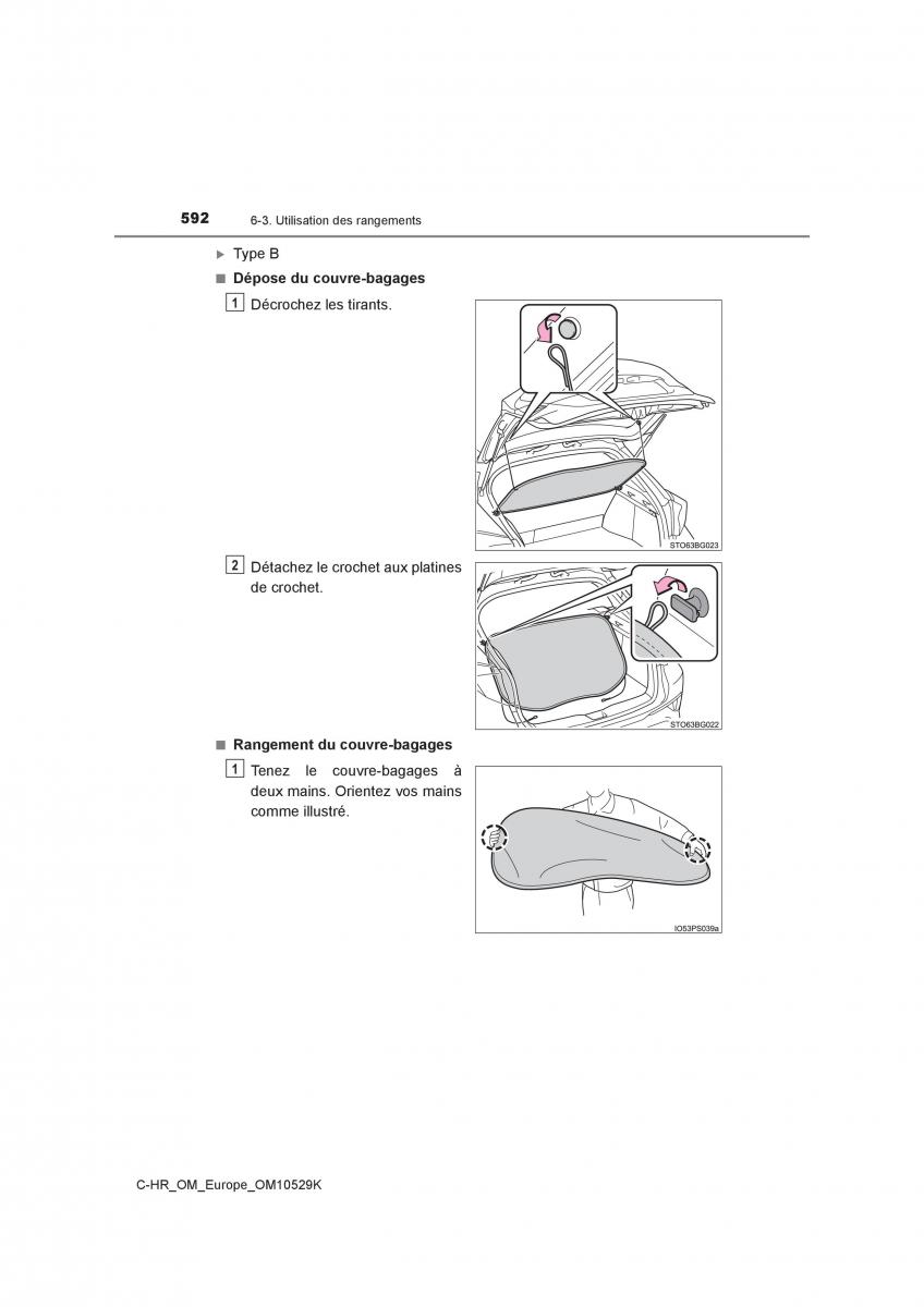 Toyota C HR manuel du proprietaire / page 592