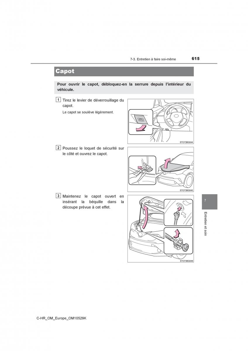 Toyota C HR manuel du proprietaire / page 615