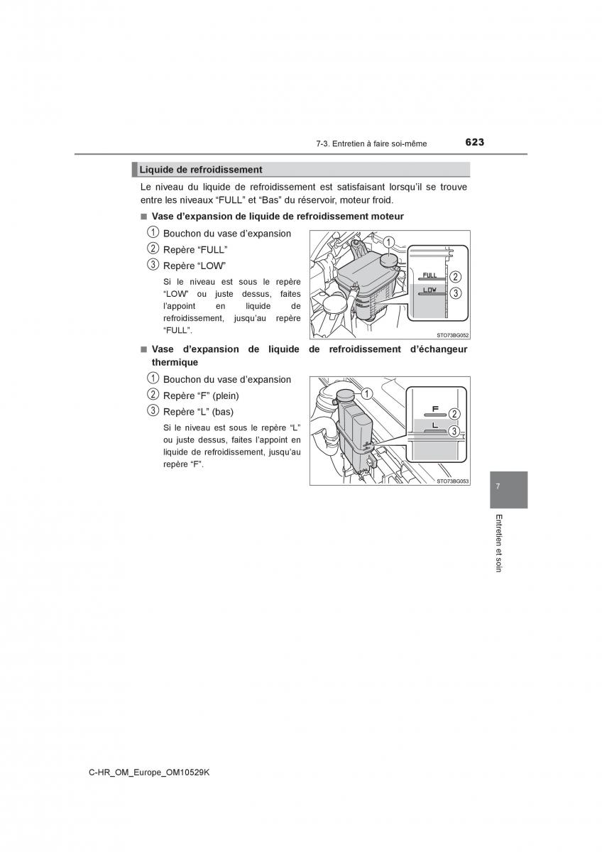 Toyota C HR manuel du proprietaire / page 623