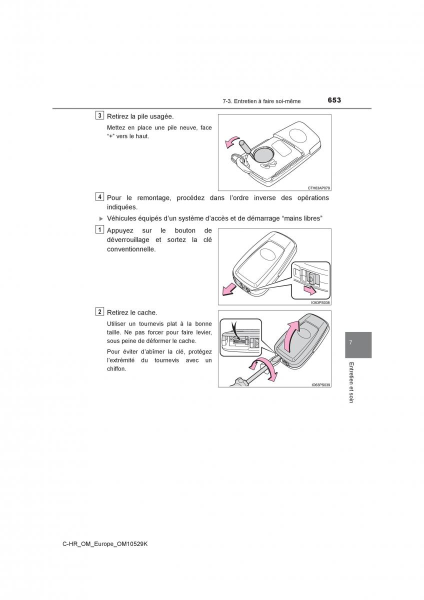 Toyota C HR manuel du proprietaire / page 653