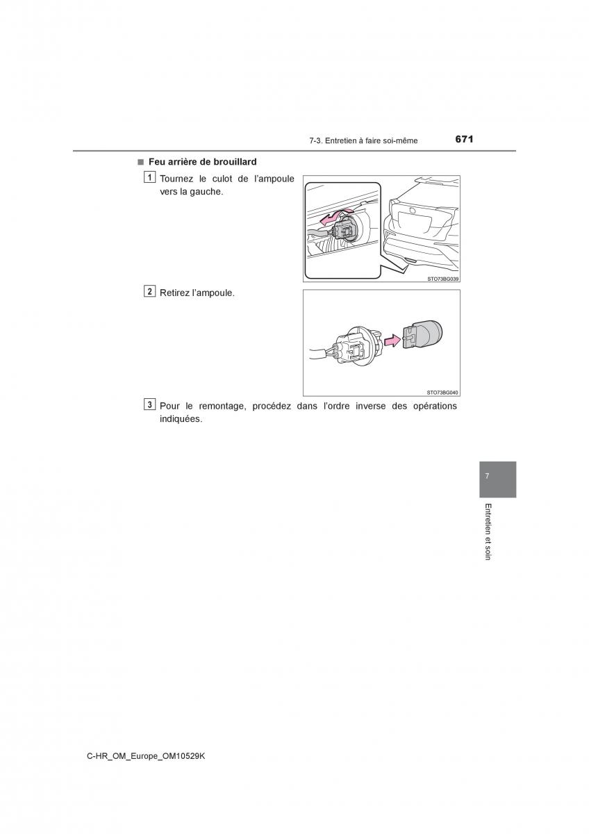 Toyota C HR manuel du proprietaire / page 671