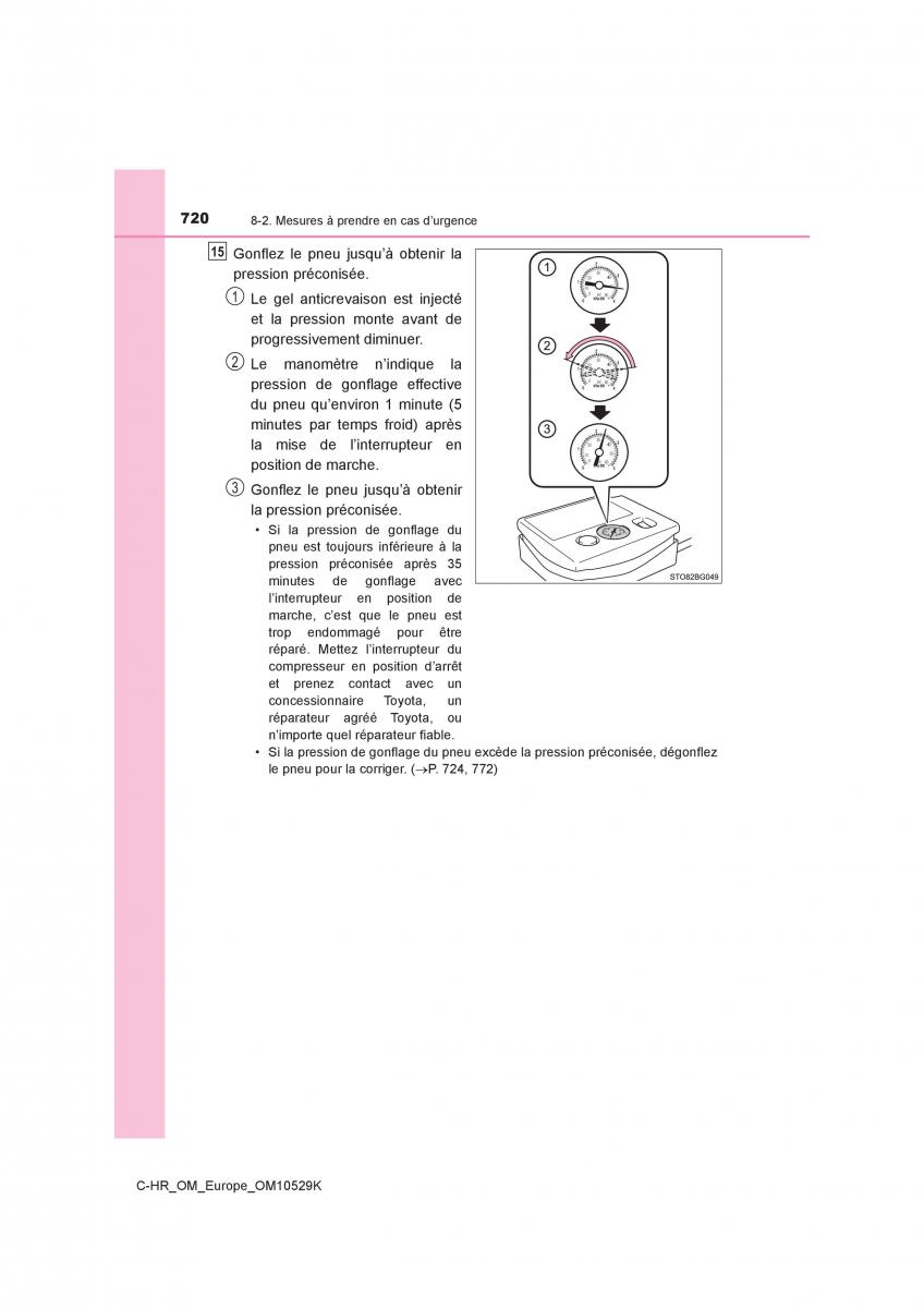 Toyota C HR manuel du proprietaire / page 720