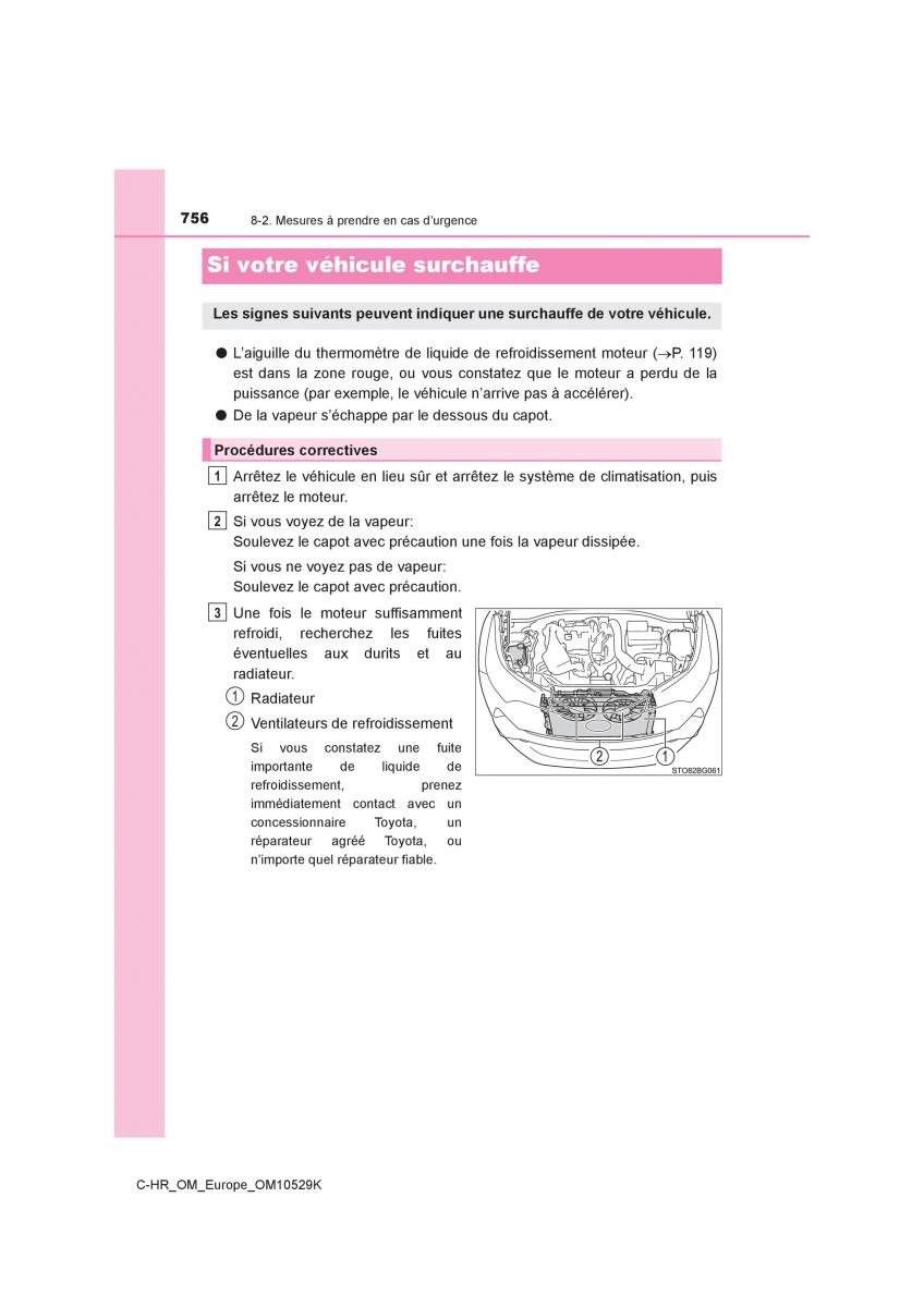 Toyota C HR manuel du proprietaire / page 756