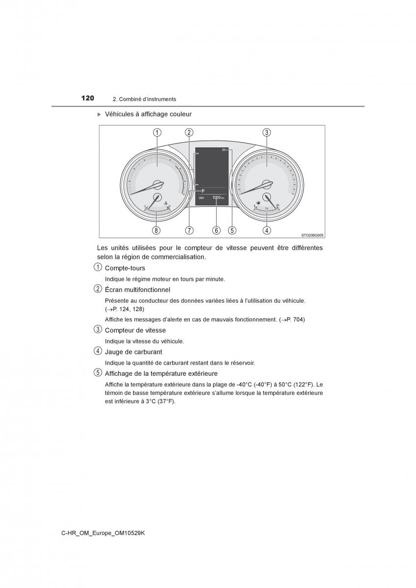 Toyota C HR manuel du proprietaire / page 120