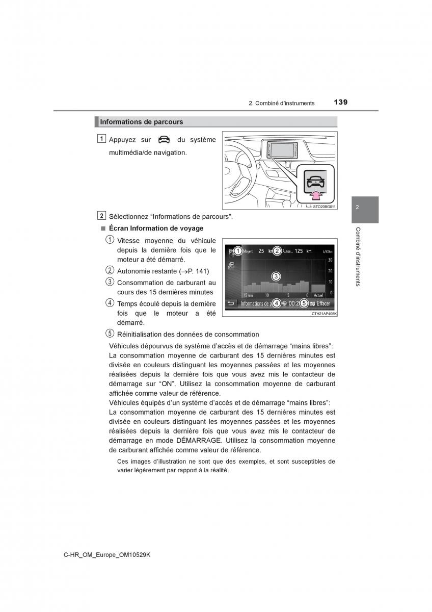 Toyota C HR manuel du proprietaire / page 139