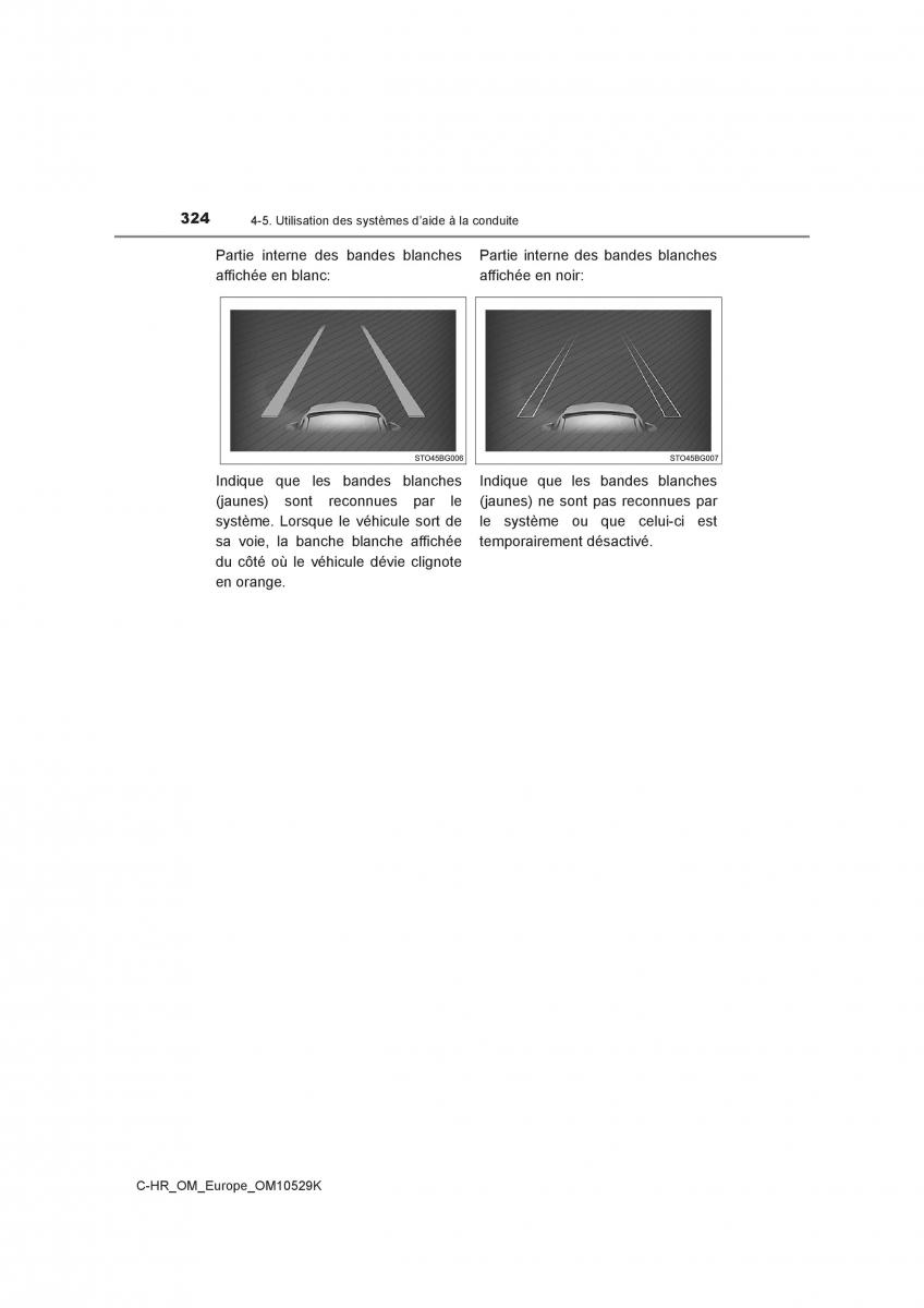 Toyota C HR manuel du proprietaire / page 324