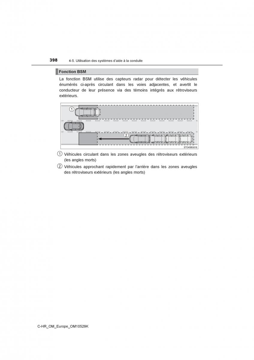 Toyota C HR manuel du proprietaire / page 398