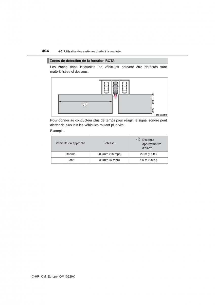 Toyota C HR manuel du proprietaire / page 404