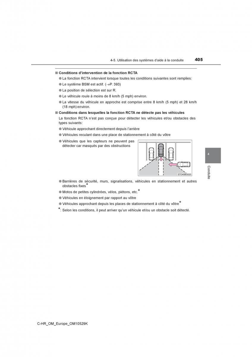 Toyota C HR manuel du proprietaire / page 405