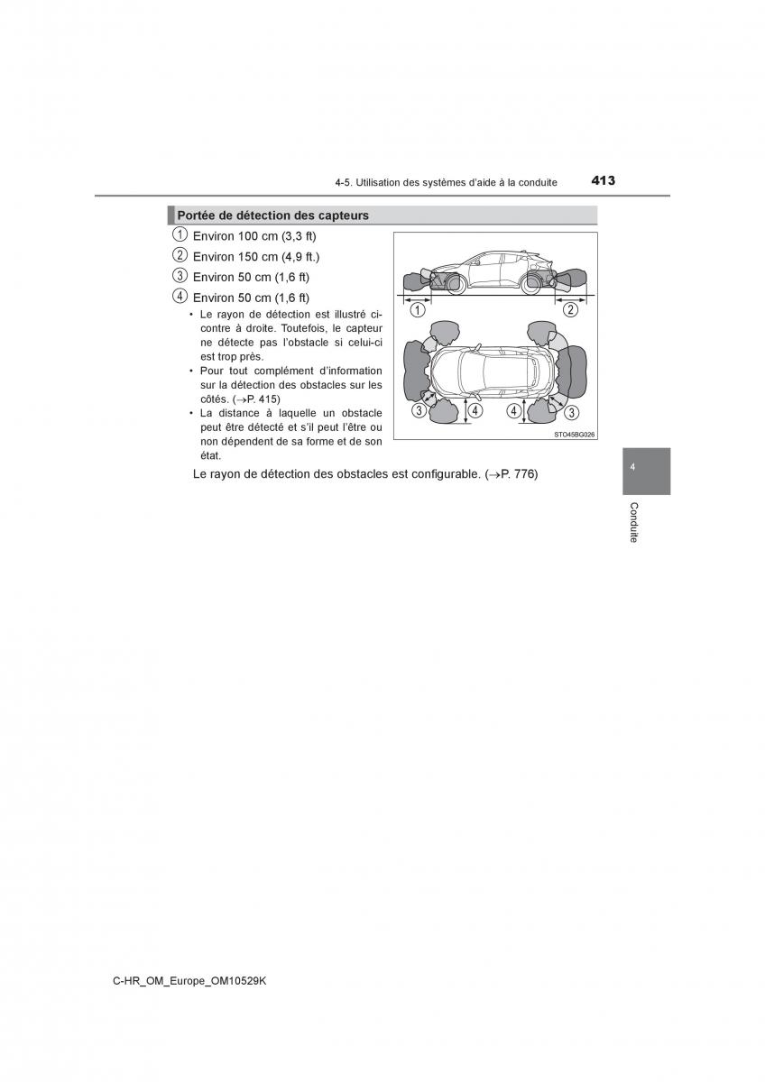 Toyota C HR manuel du proprietaire / page 413