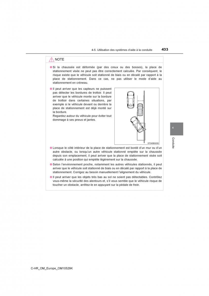 Toyota C HR manuel du proprietaire / page 433