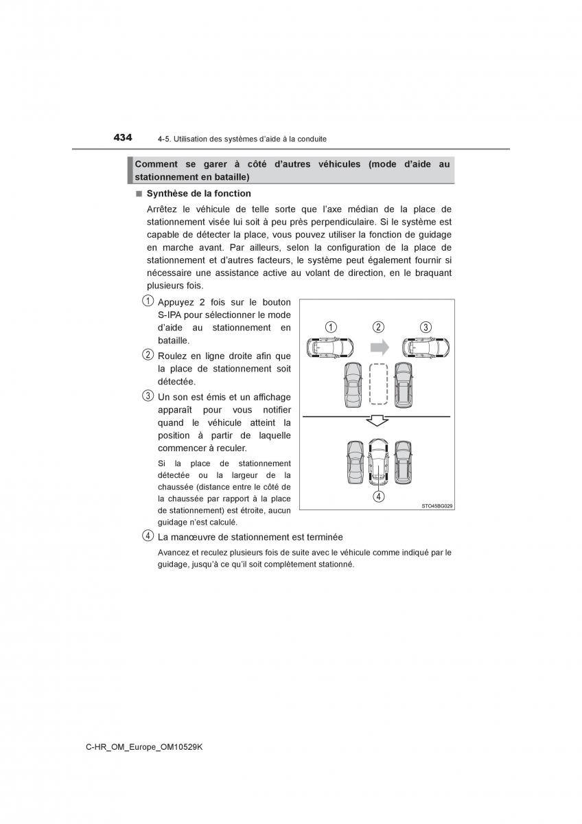 Toyota C HR manuel du proprietaire / page 434