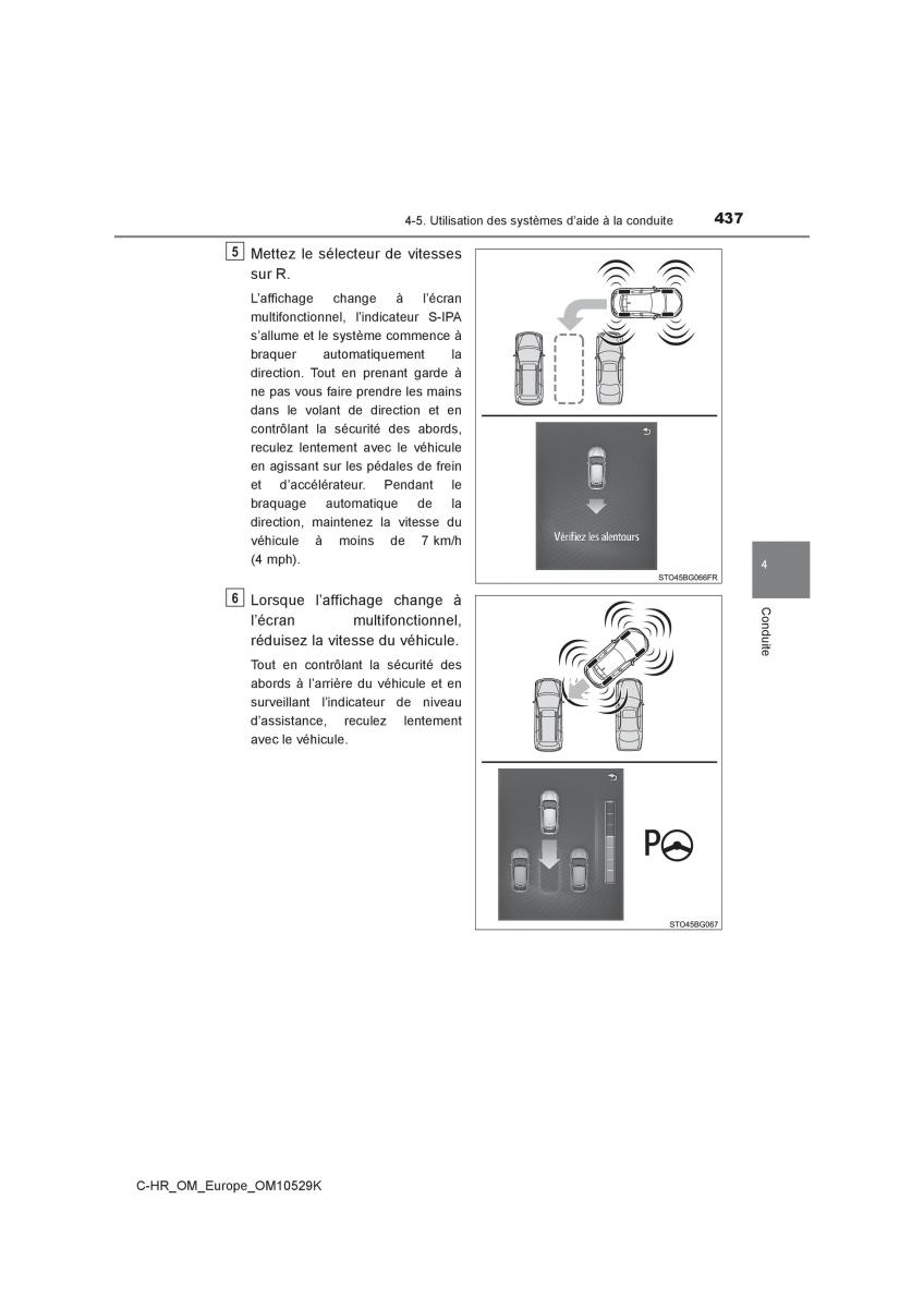 Toyota C HR manuel du proprietaire / page 437