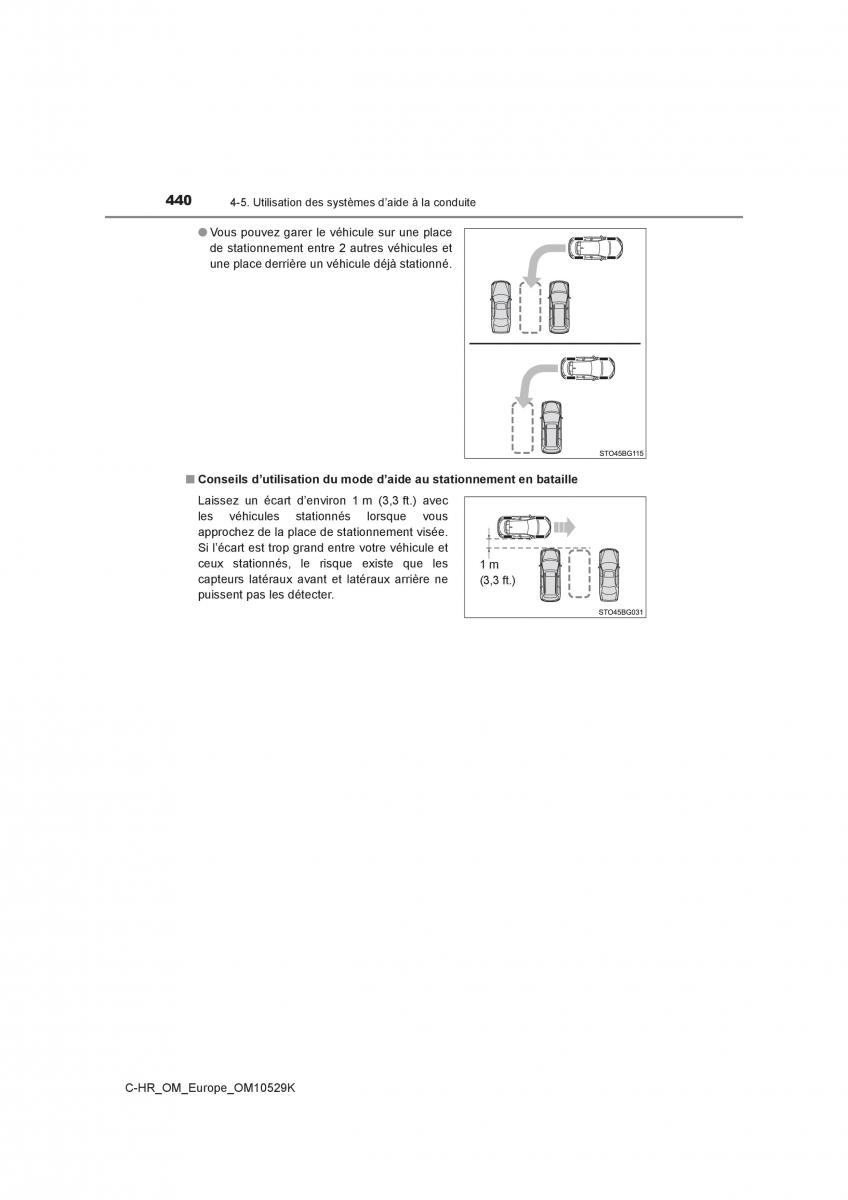 Toyota C HR manuel du proprietaire / page 440