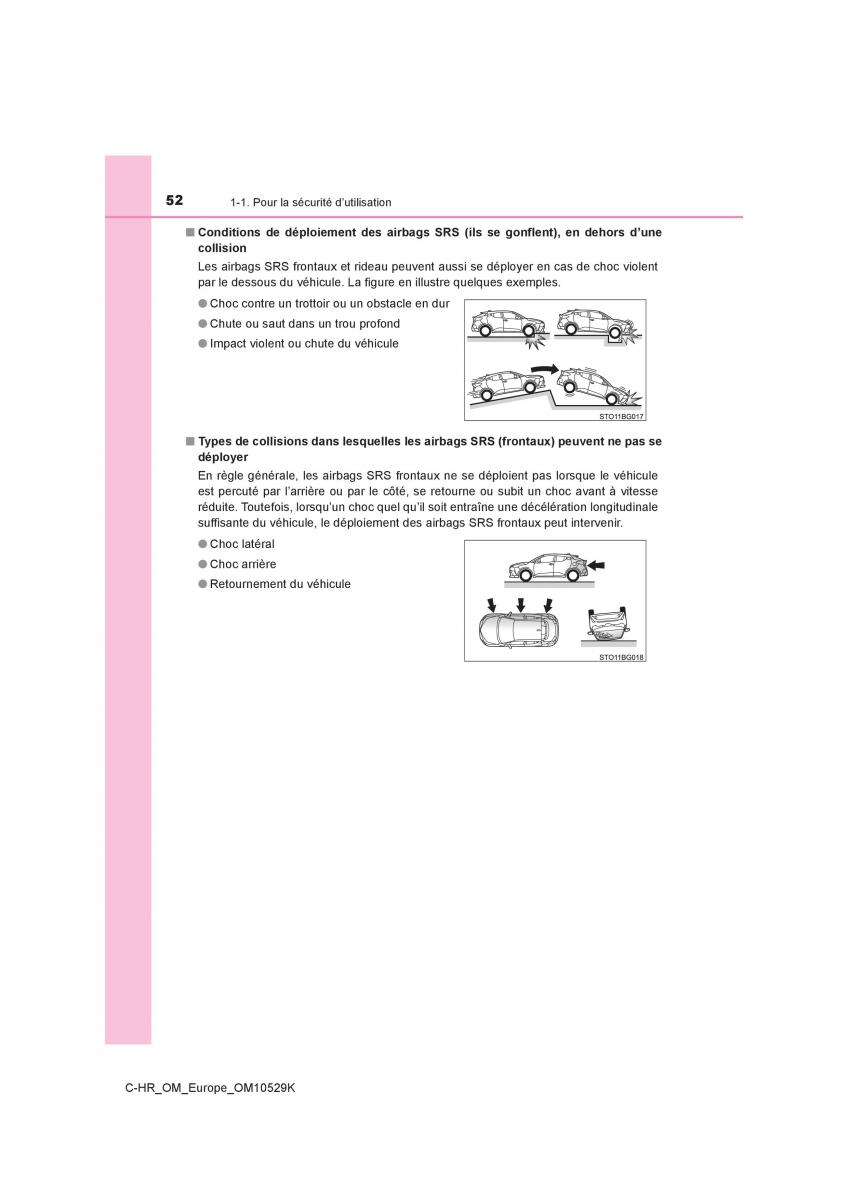 Toyota C HR manuel du proprietaire / page 52