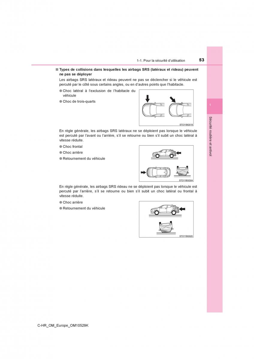 Toyota C HR manuel du proprietaire / page 53