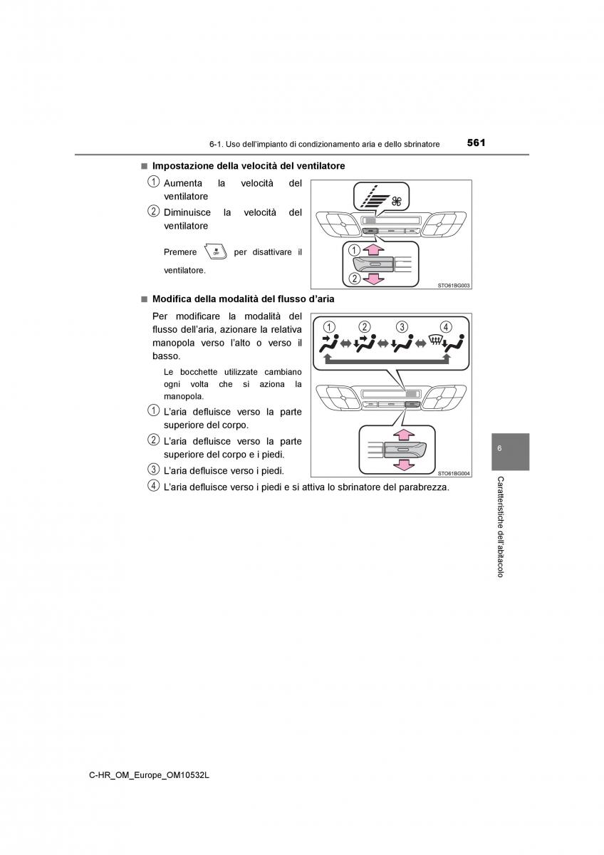 Toyota C HR manuale del proprietario / page 561