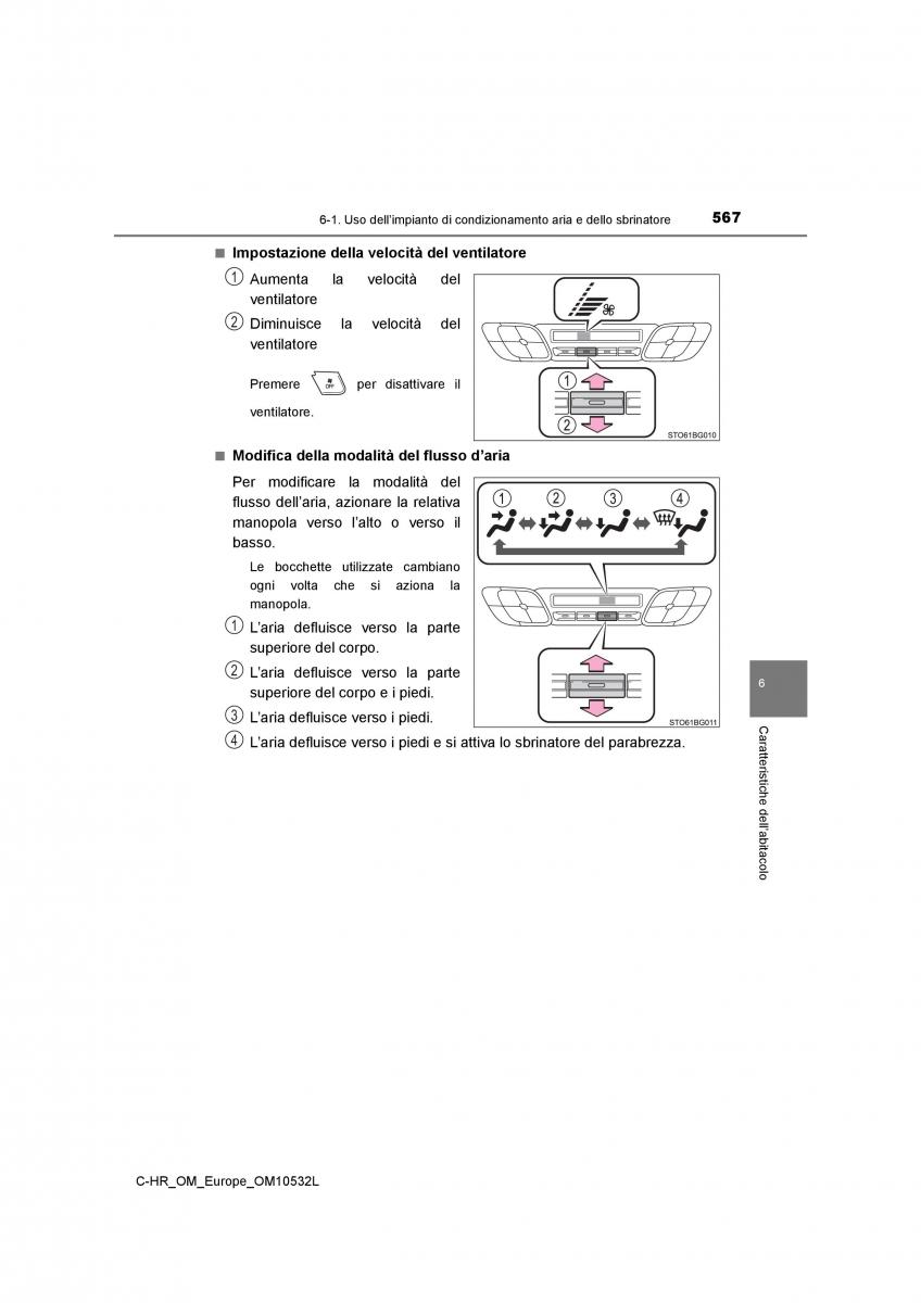 Toyota C HR manuale del proprietario / page 567