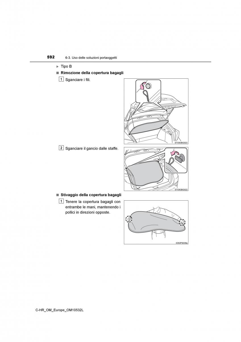 Toyota C HR manuale del proprietario / page 592