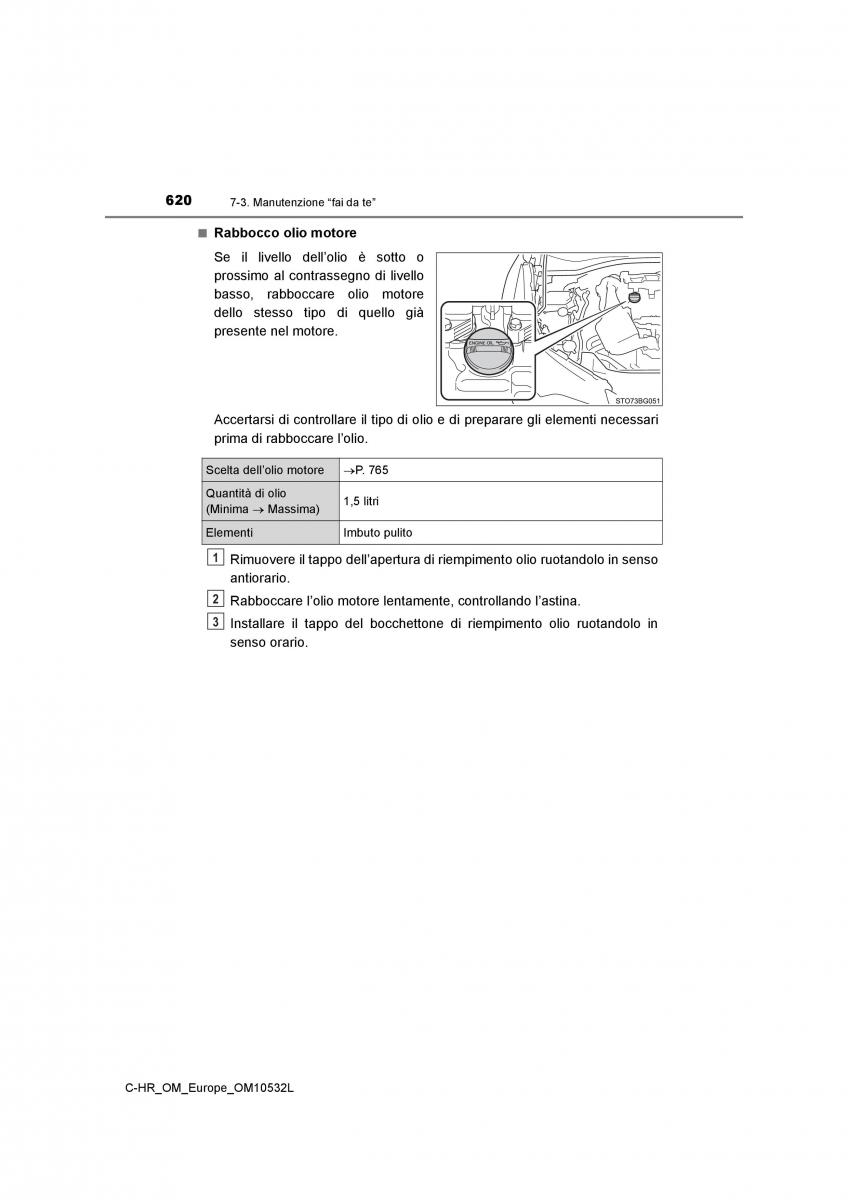 Toyota C HR manuale del proprietario / page 620