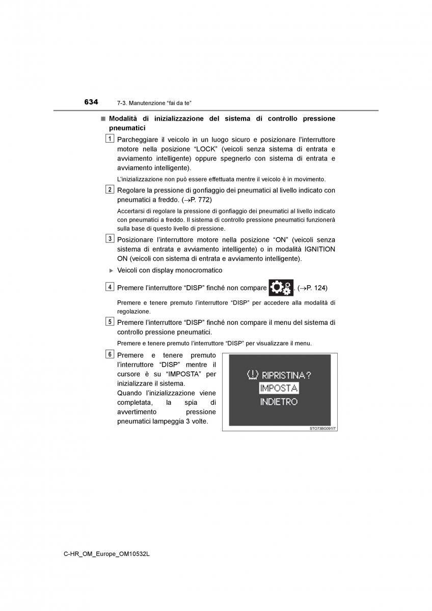 Toyota C HR manuale del proprietario / page 634